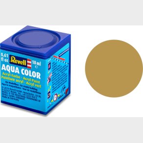 Revell - Maling - Aqua Color Matt Sandy Yellow - Ral 1024 - 18 Ml - 36116
