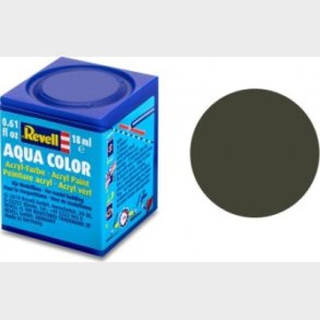 Revell - Maling - Aqua Color Matt Olive Yellow Acrylic - 18 Ml - 36142