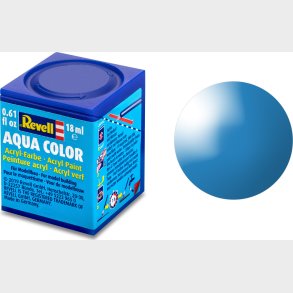 Revell - Maling - Aqua Color Gloss Light Blue - Ral 5012 - 18 Ml - 36150