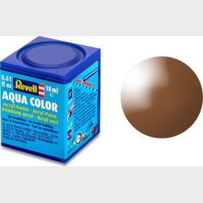 Revell - Aqua Color Akryl Maling Glans Brun Ral 8003 18 Ml - 36180