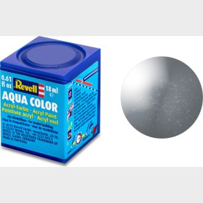 Revell - Maling - Aqua Color Metallic Steel Acrylic - 18 Ml - 36191
