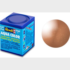 Revell - Maling - Aqua Color Metallic Copper Acrylic - 18 Ml - 36193