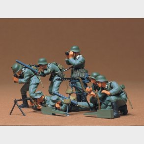 Tamiya - German Machine Gun Troops - Model Figurer - 1:35 - 35038