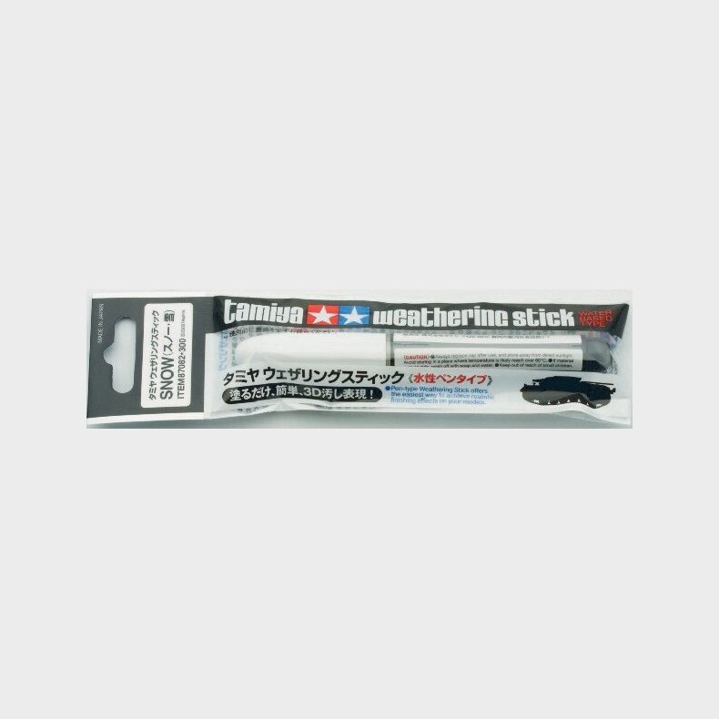 Tamiya - Weathering Stick - Snow - 87082