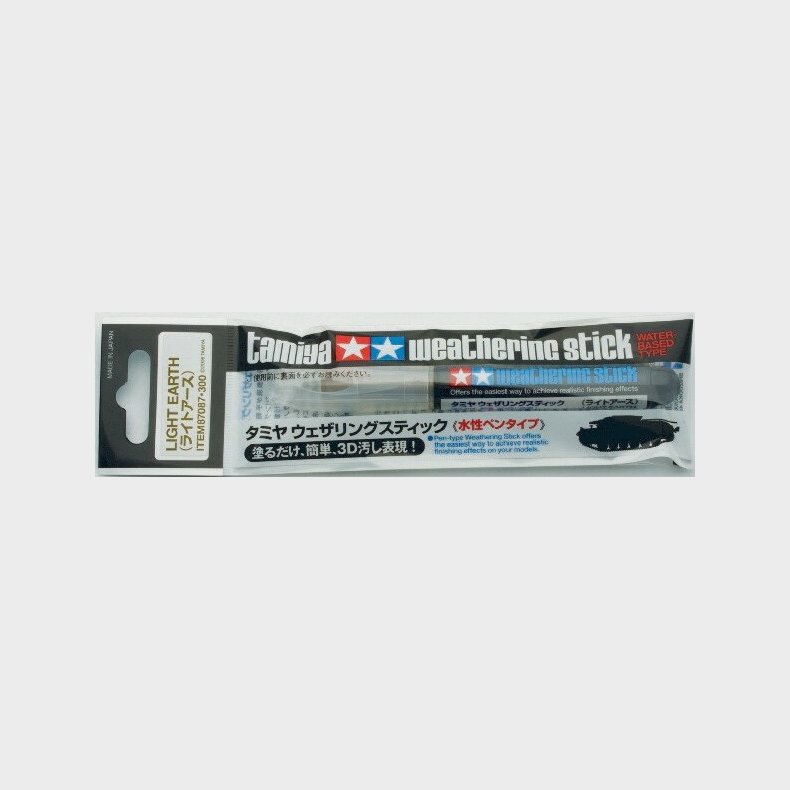 Tamiya - Weathering Stick - Light Earth - 87087