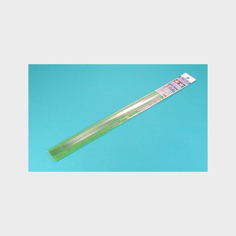 Tamiya - Plastic Beams Soft - Clear - 3 Mm Round - 5 Stk - 70159