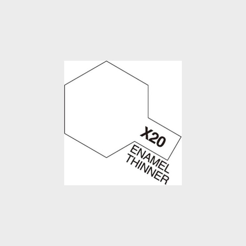 Tamiya - Acrylic Mini - X-20a Thinner - 10 Ml - 81520