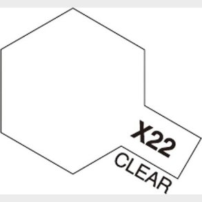Tamiya - Acrylic Mini - X-22 Clear Gloss 10 Ml - 81522