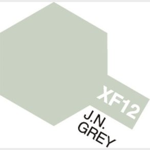 Tamiya - Acrylic Mini - Xf-12 J. N. Grey Flat 10 Ml - 81712