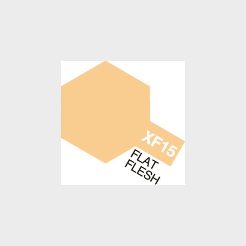 Tamiya - Acrylic Mini - Xf-15 Flat Flesh 10 Ml - 81715