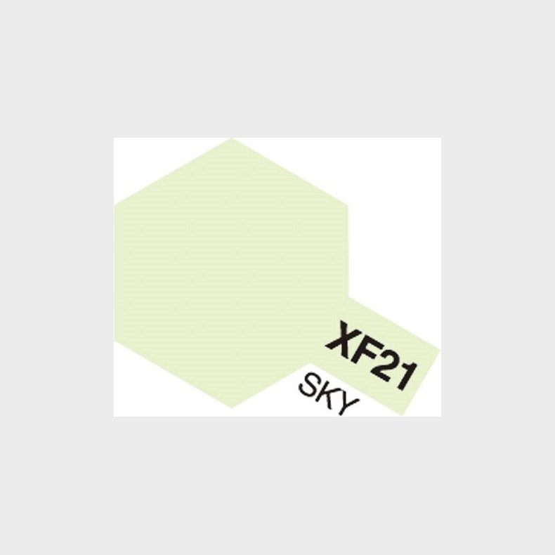Tamiya - Acrylic Mini - Xf-21 Sky Flat 10 Ml - 81721