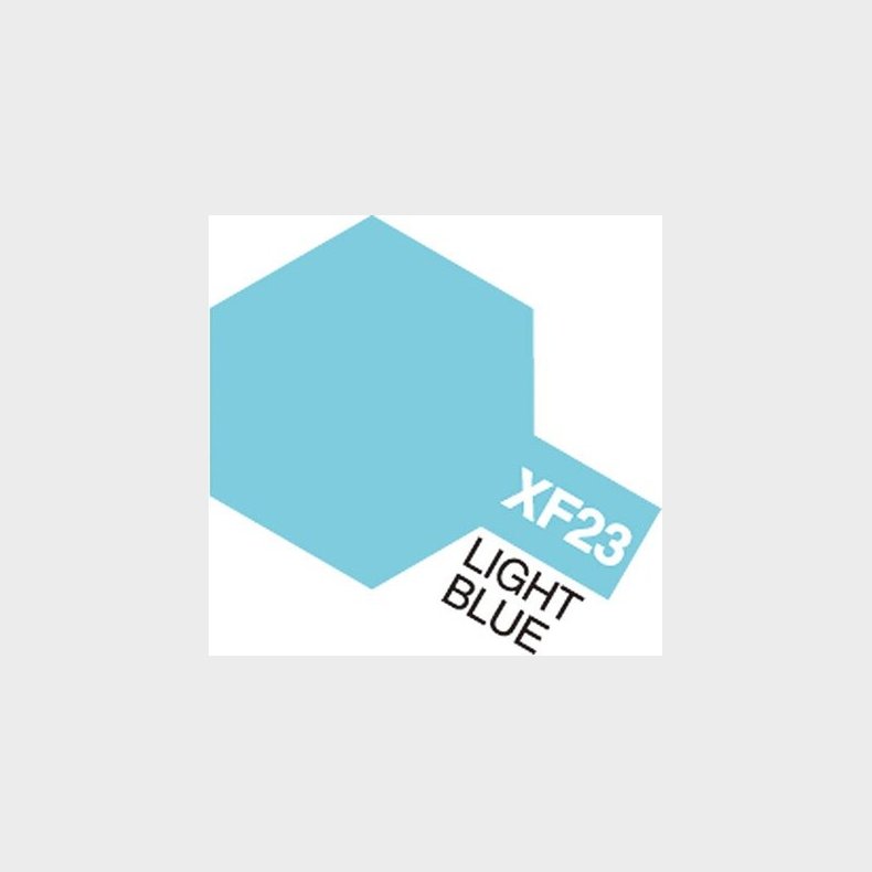 Tamiya - Acrylic Mini - Xf-23 Light Blue Flat 10 Ml - 81723