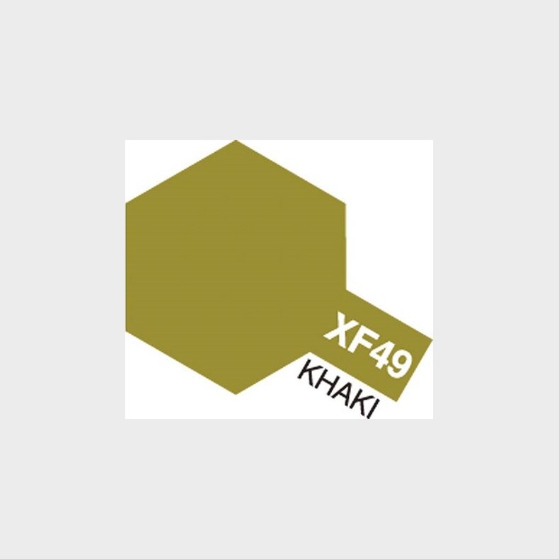 Tamiya - Acrylic Mini - Xf-49 Khaki Flat 10 Ml - 81749