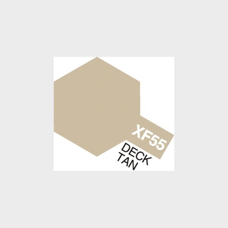 Tamiya - Acrylic Mini - Xf-55 Deck Tan Flat 10 Ml - 81755
