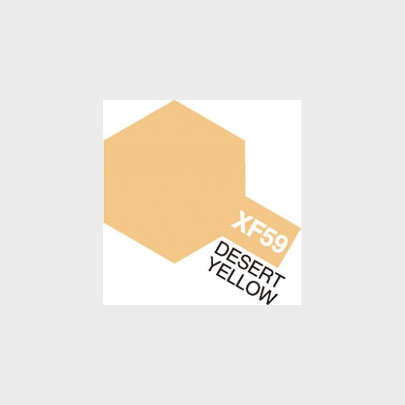 Tamiya - Acrylic Mini - Xf-59 Desert Yellow Flat 10 Ml - 81759