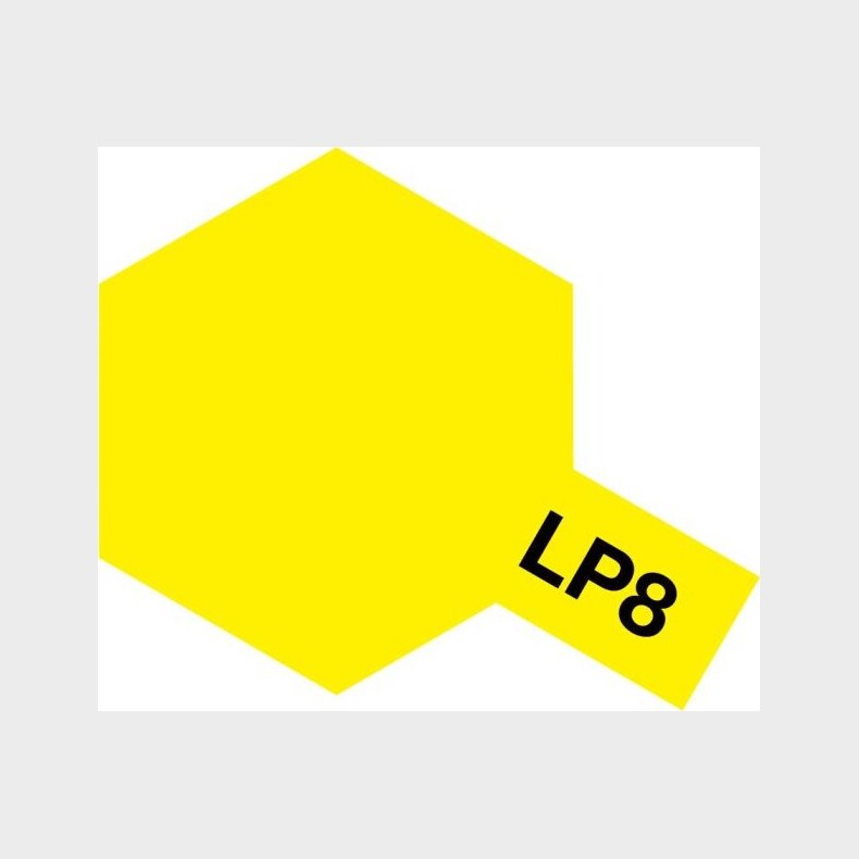 Tamiya - Lacquer Paint - Lp-8 Pure Yellow Gloss - 82108