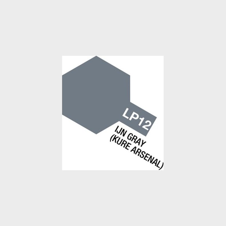 Tamiya - Lacquer Paint - Lp-12 Ijn Gray Kure Arsenal - 82112