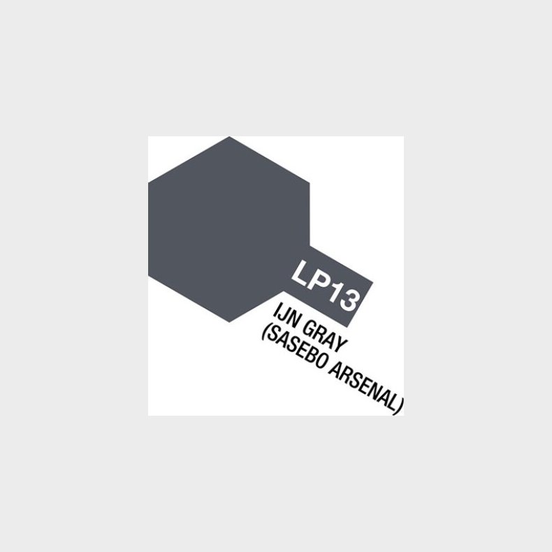 Tamiya - Lacquer Paint - Lp-13 Ijn Gray Sasebo Arsenal - 82113