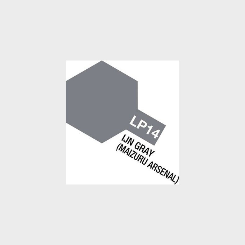 Tamiya - Lacquer Paint - Lp-14 Ijn Gray Mizuru Arsenal - 82114