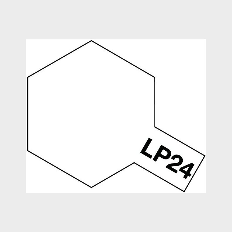 Tamiya - Lacquer Paint - Lp-24 Semi Gloss Clear - 82124