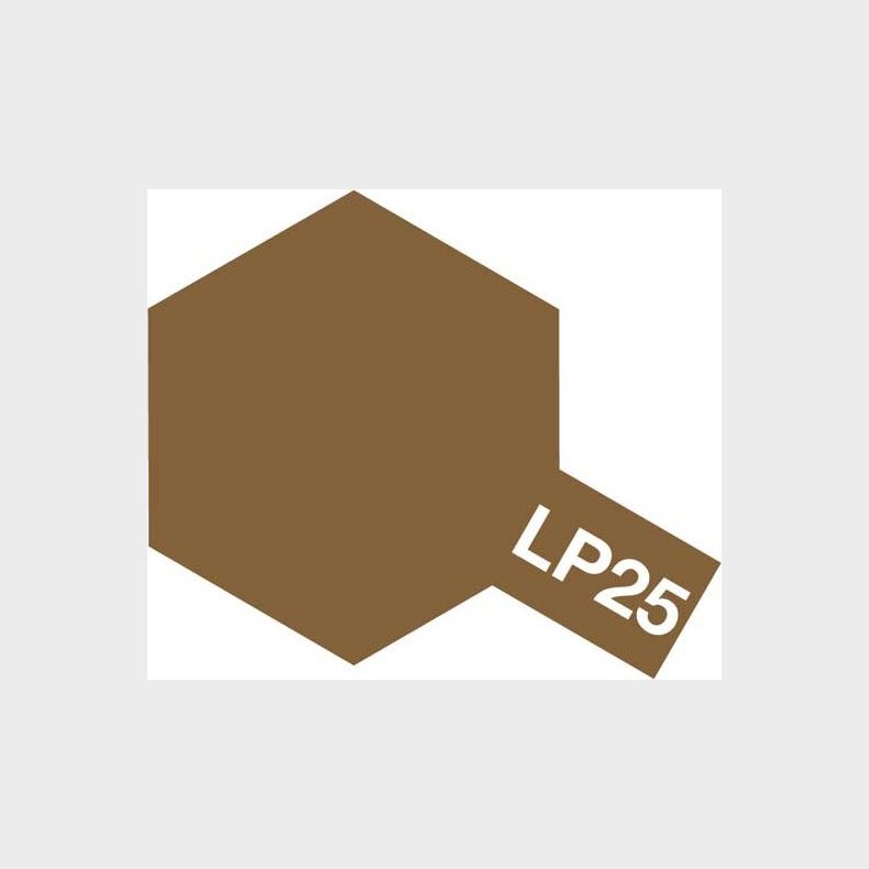 Tamiya - Lacquer Paint - Lp-25 Brown Jgsdf Flat - 82125