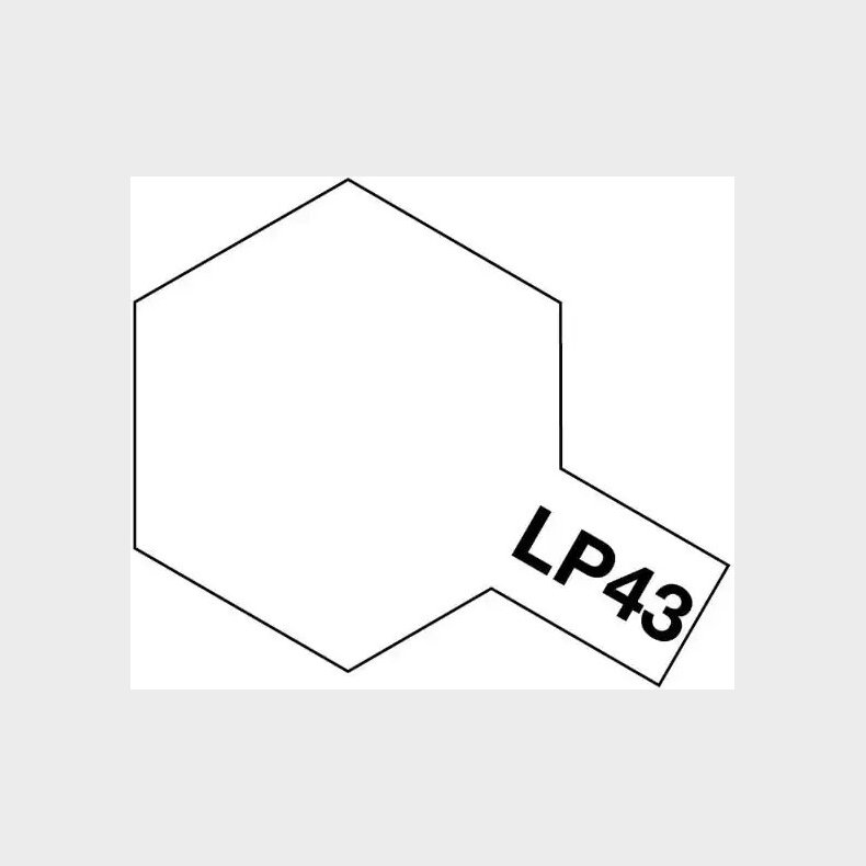 Tamiya - Lacquer Paint - Lp-43 Pearl White Gloss - 82143