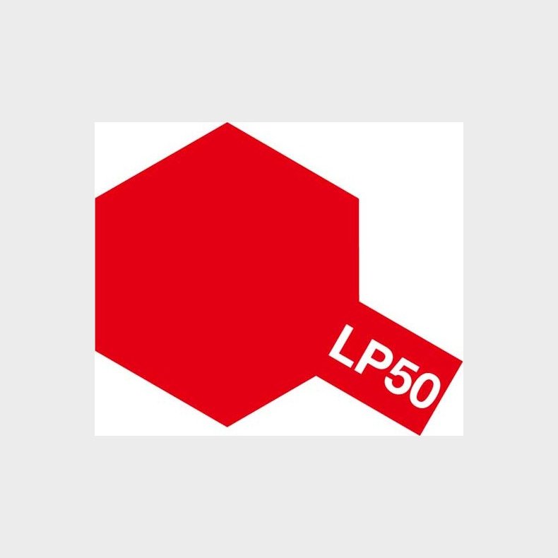 Tamiya - Lacquer Paint - Lp-50 Bright Red Gloss - 82150