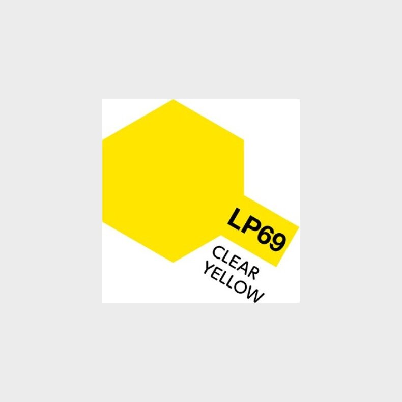 Tamiya - Lacquer Paint - Lp-69 Clear Yellow Gloss - 82169