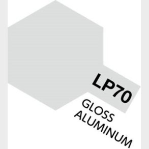 Tamiya - Lacquer Paint - Lp-70 Gloss Aluminum - 82170