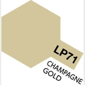 Tamiya - Lacquer Paint - Lp-71 Champagne Gold Gloss - 82171