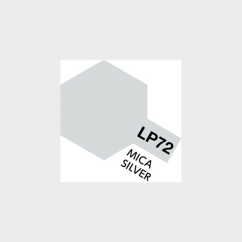 Tamiya - Lacquer Paint - Lp-72 Mica Silver Gloss - 82172