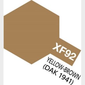 Tamiya - Acrylic Mini - Xf-92 Yellow-brown Dak 1941 Flat 10 Ml - 81792