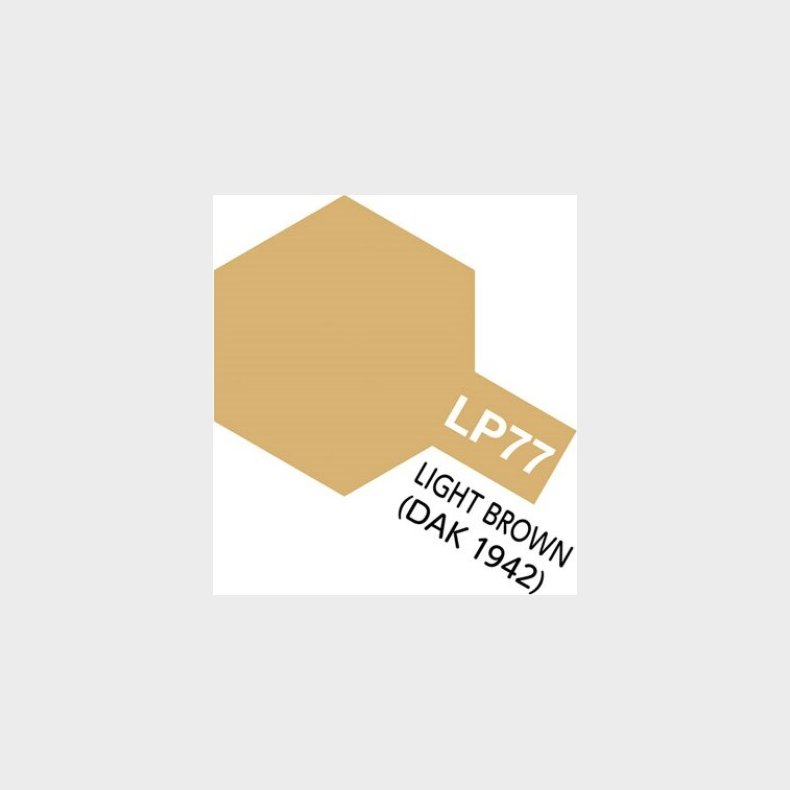 Tamiya - Lacquer Paint - Lp-77 Light Brown Dak 1942 - 82177