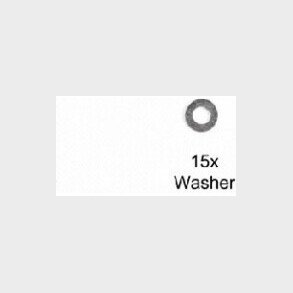 Skive 3mm (15) - 50586 - Tamiya