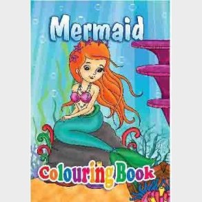 Malebog A4 Mermaid 16 Sider - Diverse - Bog