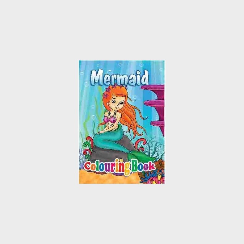 Malebog A4 Mermaid 16 Sider - Diverse - Bog