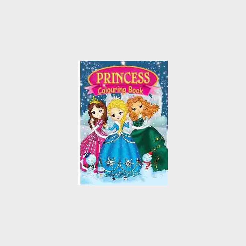 Malebog A4 Princesses 16 Sider - Diverse - Bog