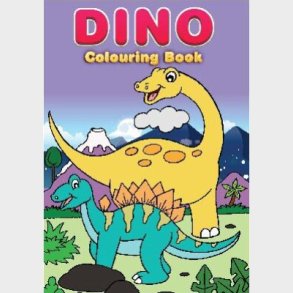 Malebog A4 Junior Dinosaur 16 Sider - Diverse - Bog