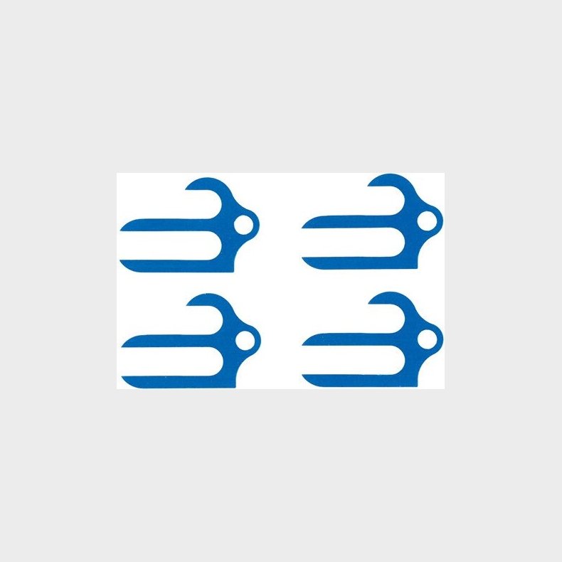 Rigid Sep Susmt Spacer 0.5mm*4 - 54617 - Tamiya