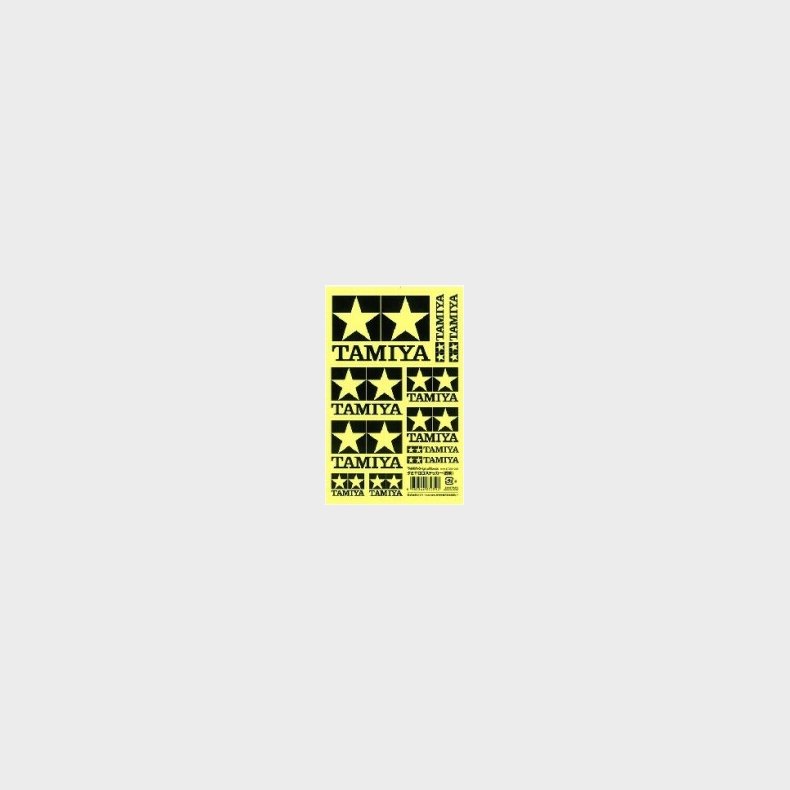 Tamiya Logo Stickers Clear - 67259