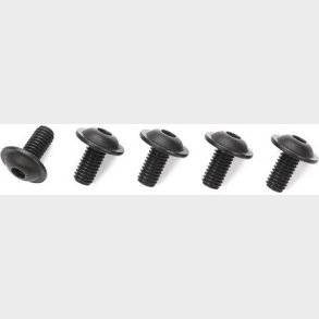 3x6mm Steel Flanged Screws (5pcs.) - 22008 - Tamiya