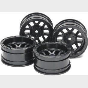 Cc-02 12-spoke Wheels (26mm Width, Offset +6) - 51686 - Tamiya
