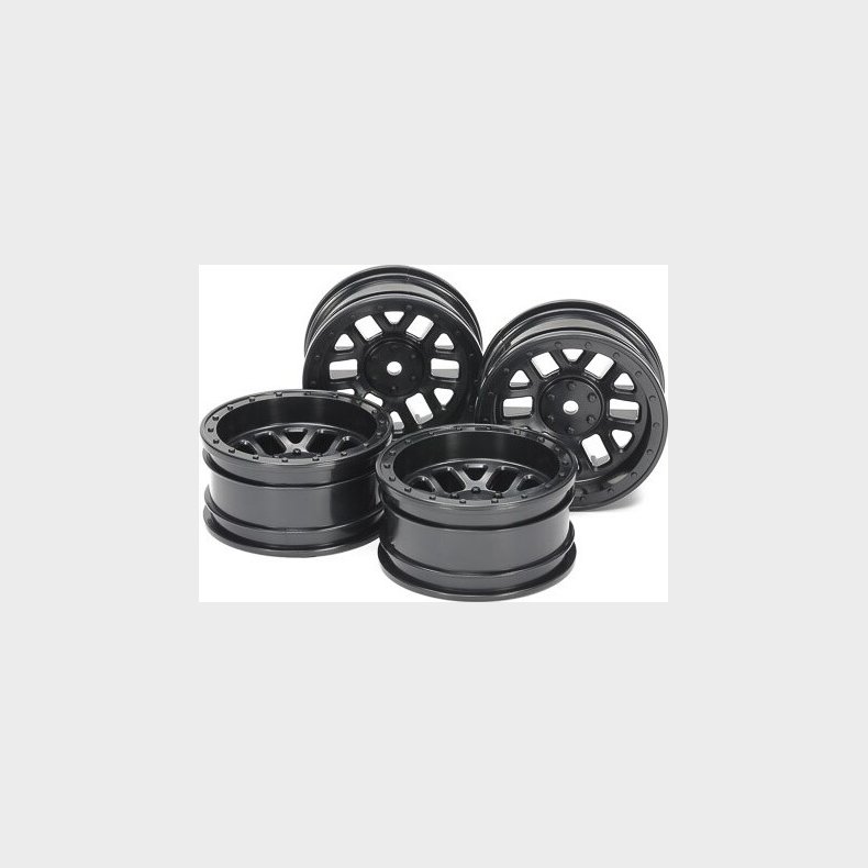 Cc-02 12-spoke Wheels (26mm Width, Offset +6) - 51686 - Tamiya