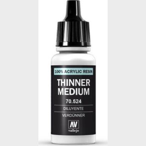 Vallejo - Thinner Medim - 17-18 Ml - 70524
