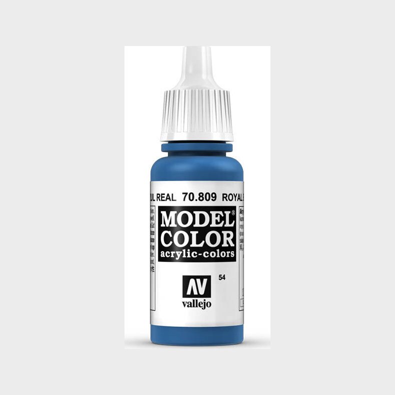 Vallejo - Model Color - Royal Blue Mat - 17-18 Ml - 70809