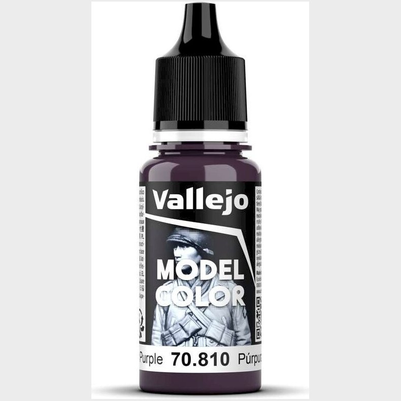 Vallejo - Model Color - Royal Purple Mat - 17-18 Ml - 70810
