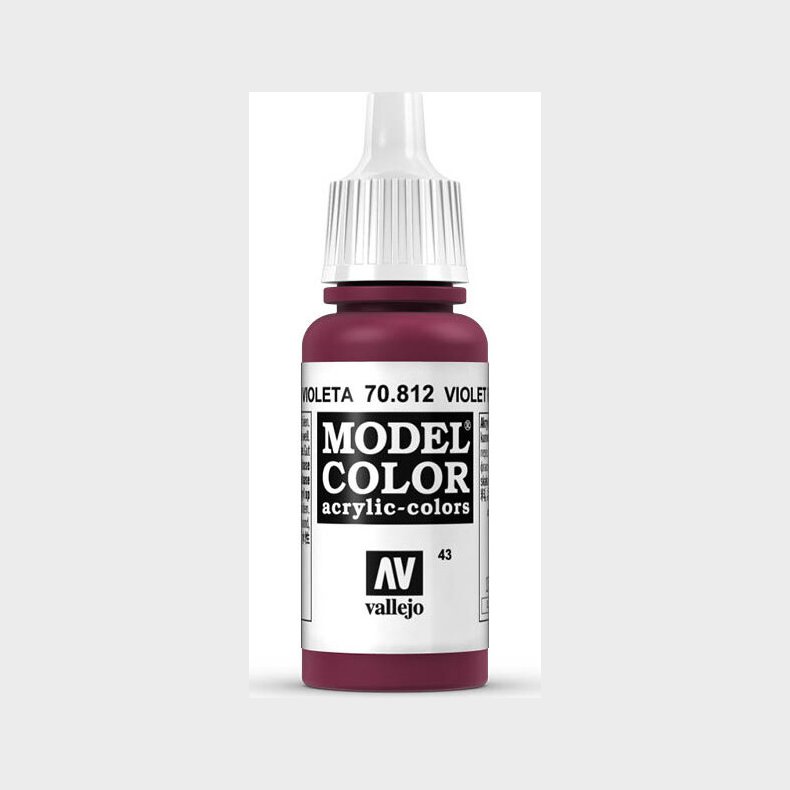 Vallejo - Model Color - Violet Red Mat - 17-18 Ml - 70812