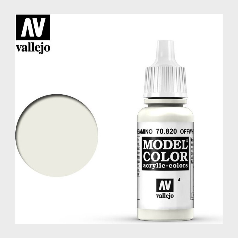 Vallejo - Model Color - Off White Mat - 17-18 Ml - 70820