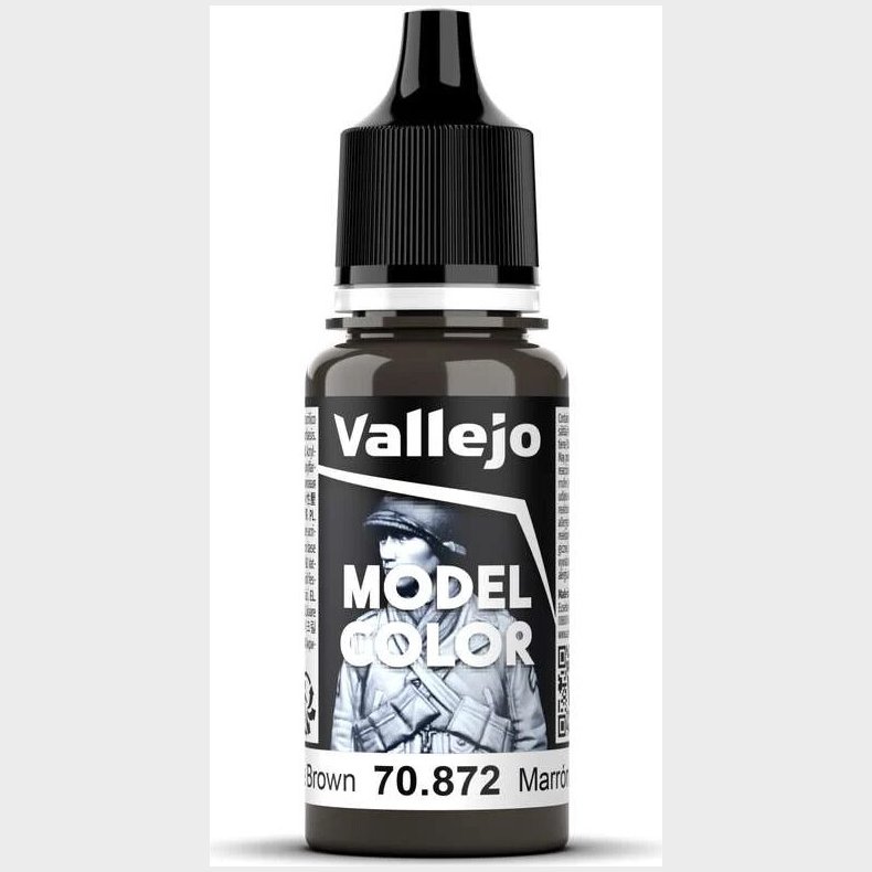 Vallejo - Model Color - Chocolate Brown Mat - 17-18 Ml - 70872