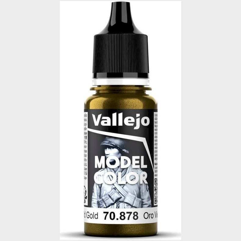 Vallejo - Model Color - Old Gold Metallic - 17-18 Ml - 70878